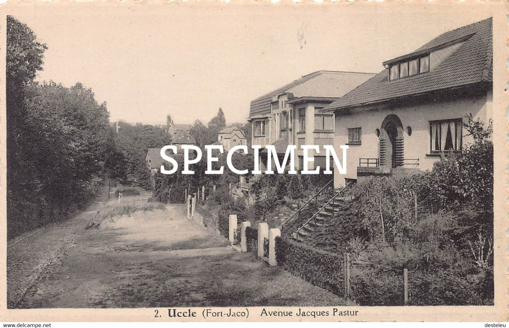 Fort Jaco - Avenue Jacques Pastur - Uccle - Ukkel - Uccle - Ukkel