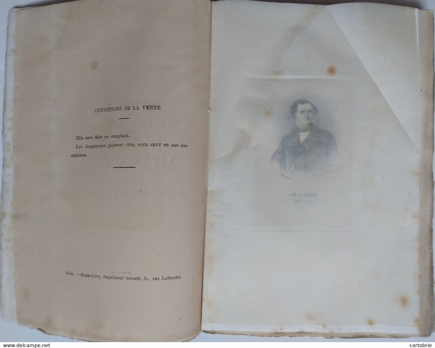 Catalogue vente aux enchères (1878) MONNAIES ROYALES et Seigneuriales de France (Collection M. J.-B.-A. JARRY d'Orléans)