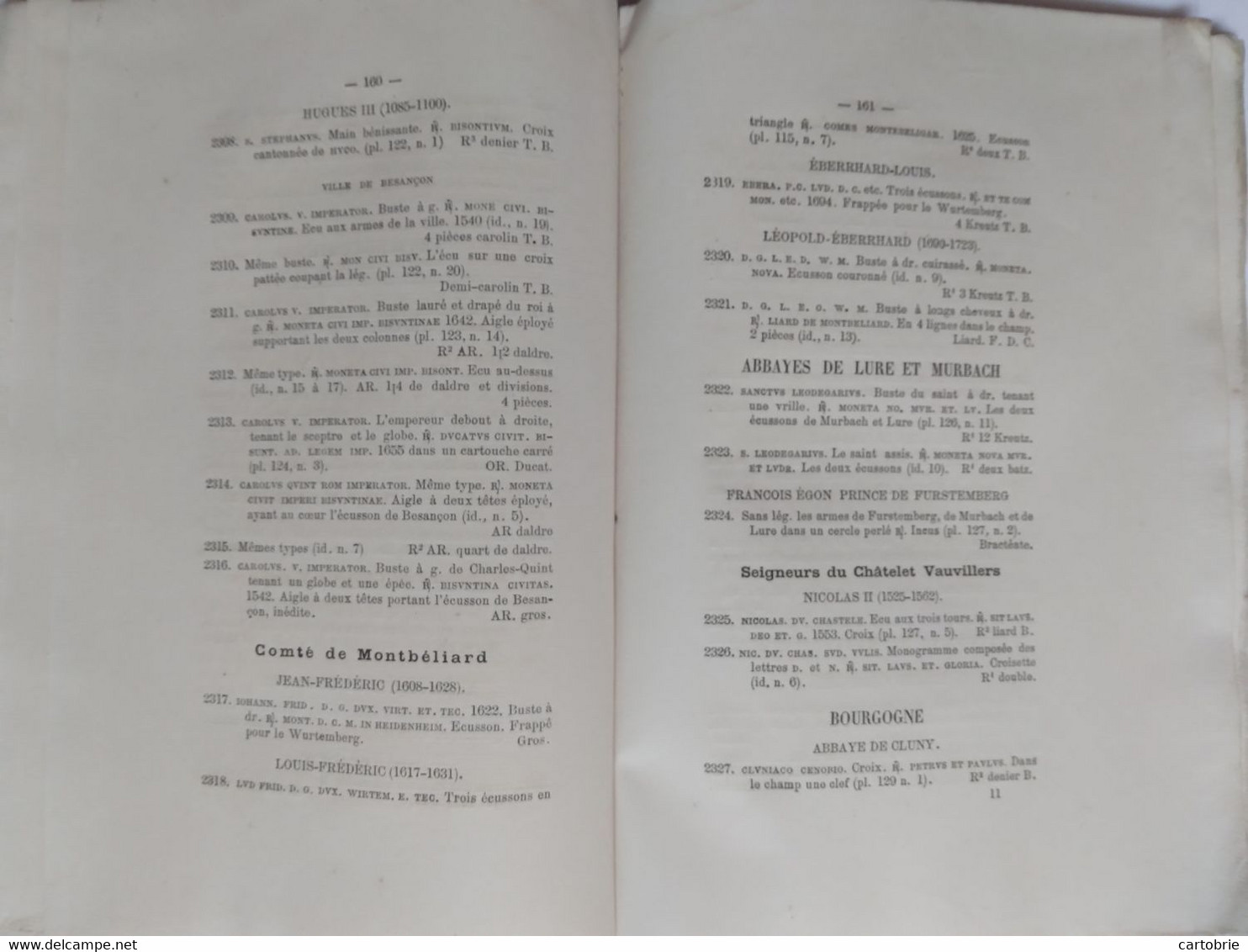 Catalogue vente aux enchères (1878) MONNAIES ROYALES et Seigneuriales de France (Collection M. J.-B.-A. JARRY d'Orléans)