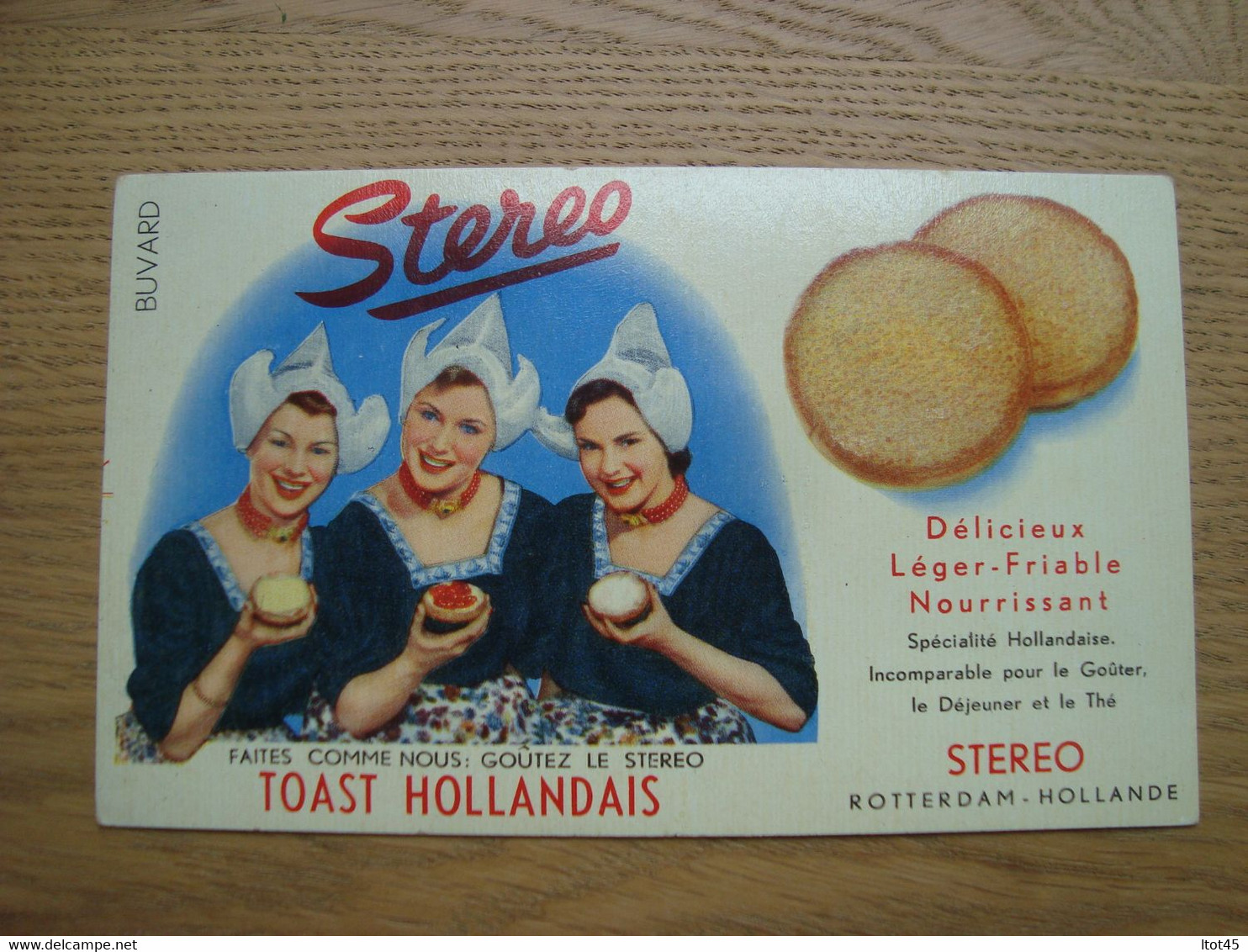 BUVARD STEREO TOAST HOLLANDAIS - Süssigkeiten & Kuchen