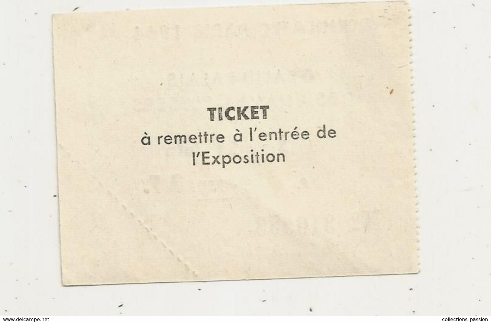 Ticket D'entrée , Philatélie , PHILATEC PARIS 1964, Grand Palais Des CHAMPS ELYSEES , 3 F. - Eintrittskarten