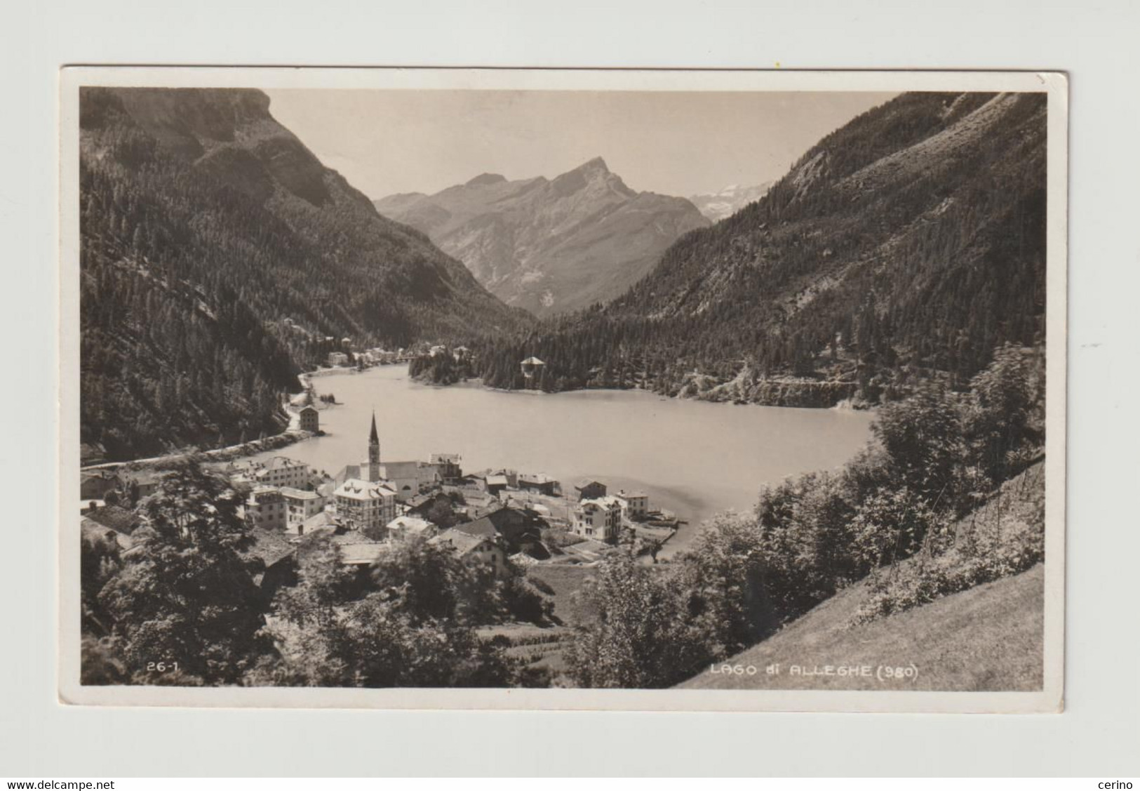 LAGO  DI  ALLEGHE (BL):  PANORAMA  -  FOTO  -  FP - Châteaux D'eau & éoliennes