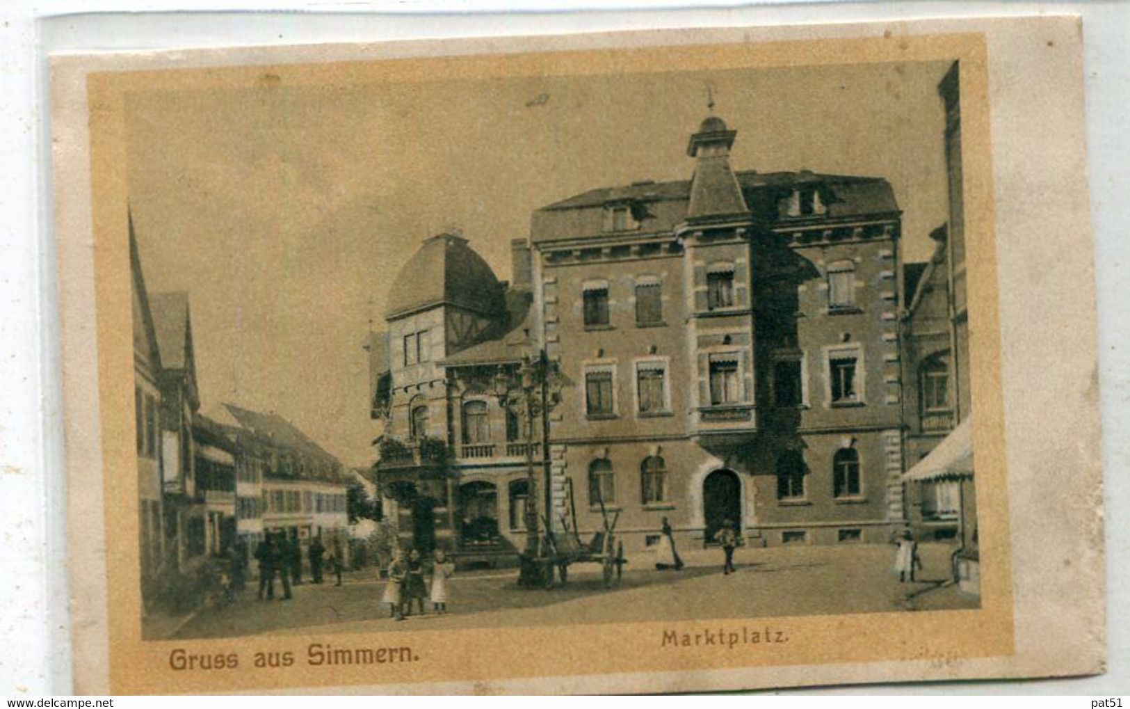 ALLEMAGNE / DEUTSCHLAND - Simmern : Grüss Aus ...Marktplatz - Simmern