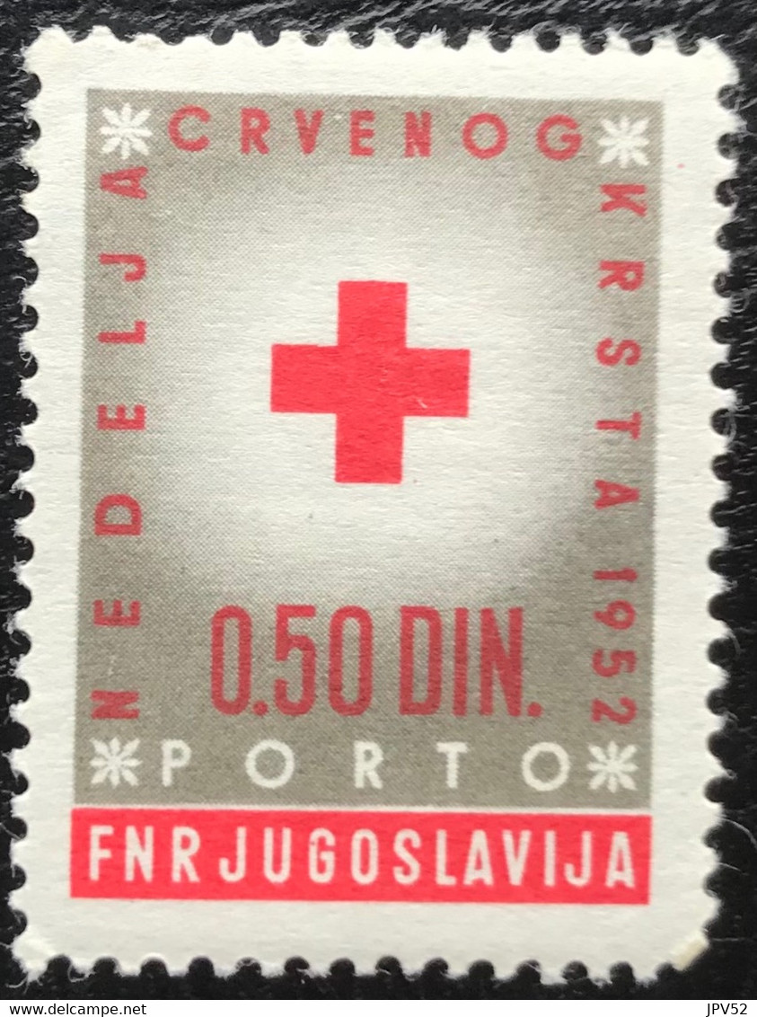 Joegoslavië - Jugoslavija - C12/7 - MH - 1952 - Michel Z7 - Rode Kruis - Impuestos