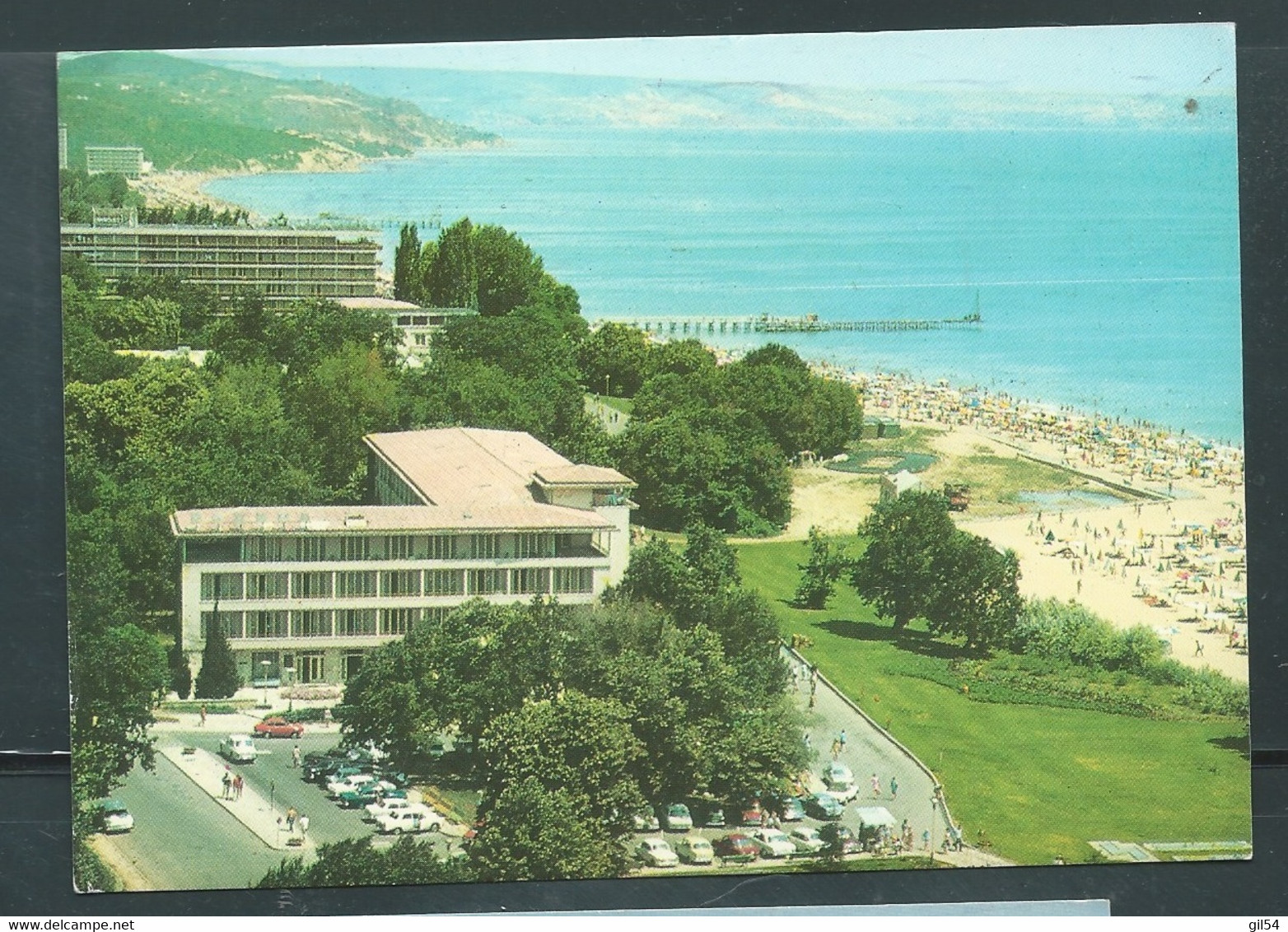 Carte Postale - Bulgarie - Zlatni Piassatzi  - Affra. En 1978 Pour La France Mbm 12 - Storia Postale