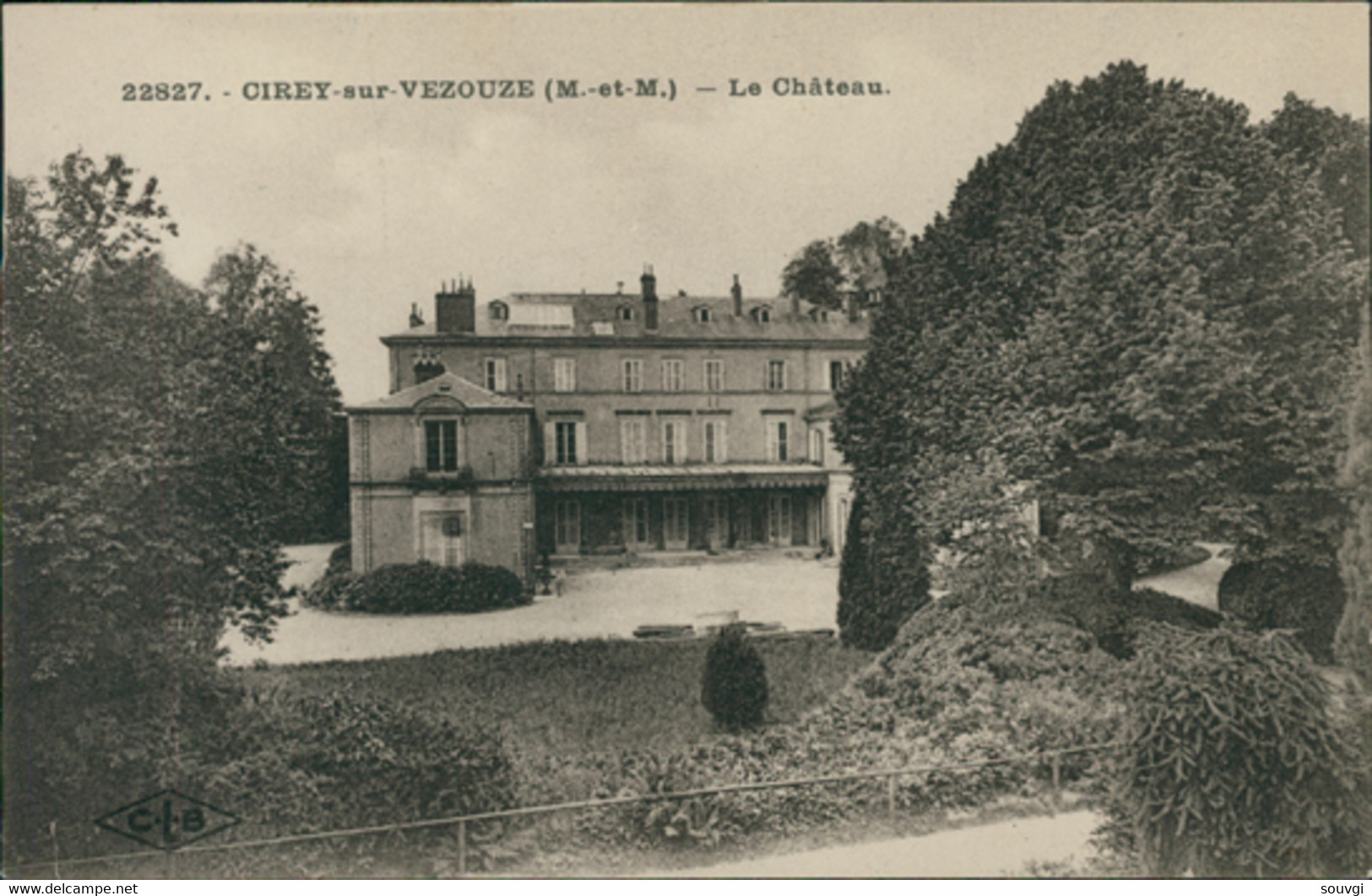 54 CIREY SUR VEZOUZE /  Le Château / - Cirey Sur Vezouze