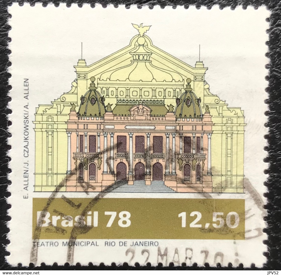 Brasil - Brazilië - C12/7 - (°)used - 1978 - Michel 1694 - Theater Municipal - Oblitérés