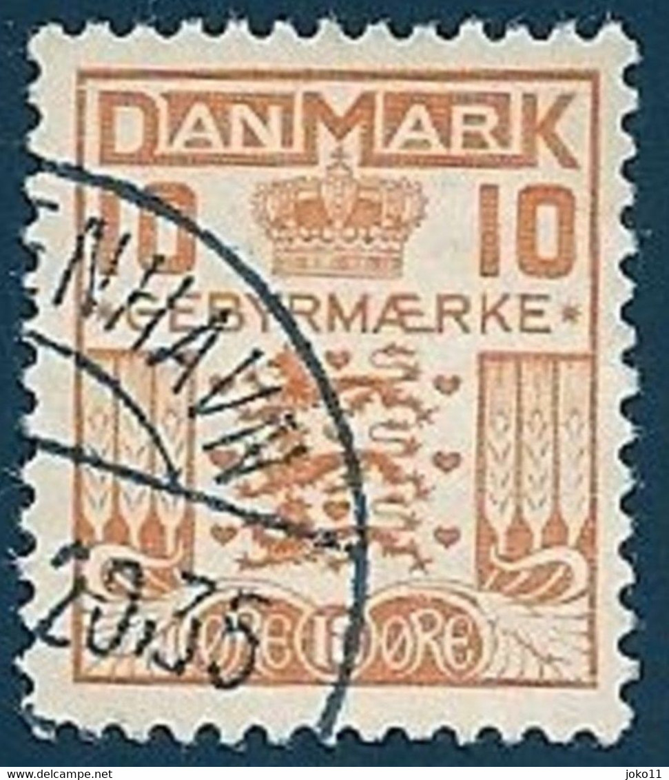 Dänemark Verrechnm. 1934, Mi.-Nr. 18, Gestempelt - Fiscaux