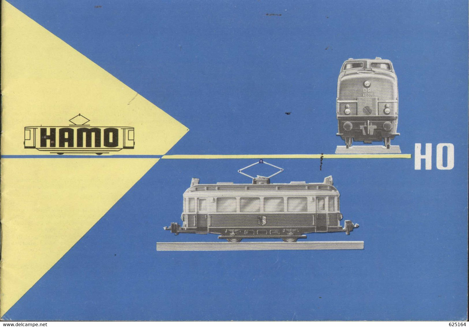 Catalogue HAMO 1961 TRAMWAY & LOCOMOTIVE DIESEL Scala HO Ed. Italiana  - En Suédois - Unclassified