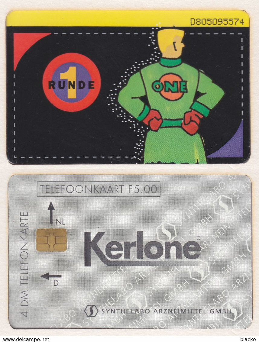 Netherlands - 4 Diff. Cards - Syntelabo Dbz06 Issue Numbers: 4000,4000,2800,4000 - Privé
