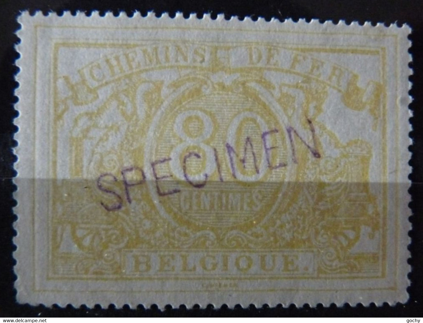 Belgium : 1883 -TR / CF 12 * ;  Cat.: 75,00€  Specimen - Neufs