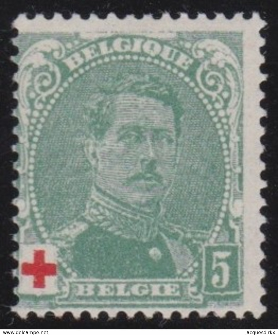 Belgie   .   OBP   .   129    .    **     .  Postfris  .   /   .    Neuf Avec Gomme Et SANS Charnière - 1914-1915 Cruz Roja