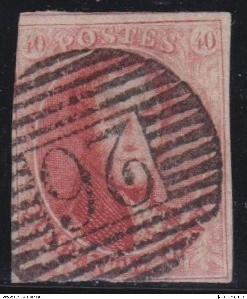 Belgie   .   OBP   .    12  (2 Scans)      .    O     .    Gestempeld    .   /   .    Oblitéré - 1858-1862 Medallones (9/12)