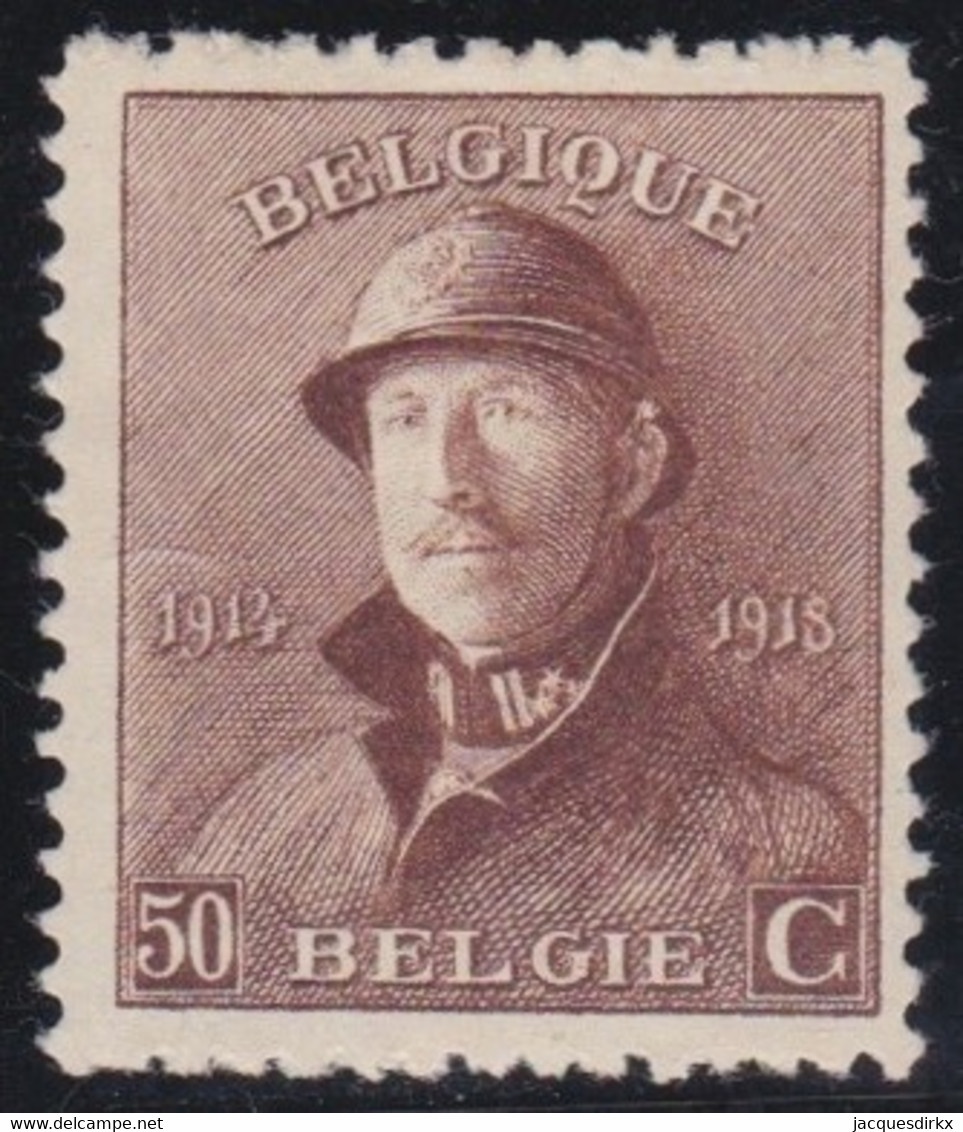 Belgie   .   OBP   .    174      .   *       .    Ongebruikt Met  Gom    .   /   .   Neuf Avec Gomme - 1919-1920  Cascos De Trinchera