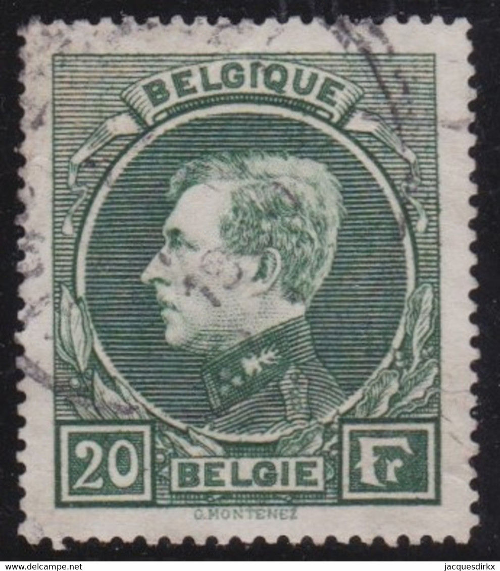 Belgie   .   OBP   .    290    Perf. 14½     .   O      .    Gestempeld   .   /   .   Oblitéré - 1929-1941 Gran Montenez