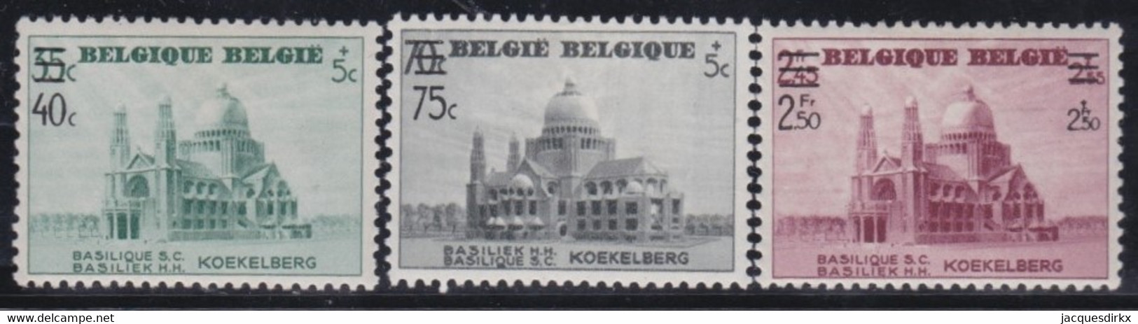 Belgie   .   OBP   .    481/483      .   *       .    Ongebruikt Met Gomme   .   /   .   Neuf Avec Gomme - Ungebraucht