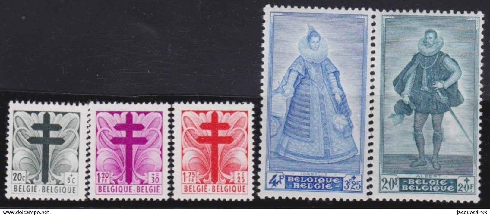 Belgie   .   OBP   .    787/791     .   **      .    Postfris  .   /   .   Neuf Avec Gomme Et SANS Charnière - Unused Stamps