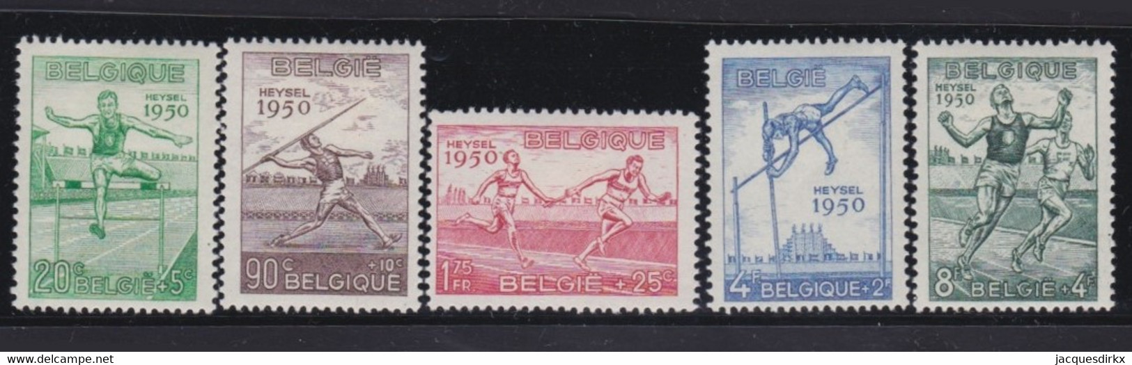 Belgie   .   OBP   .   827/831     .      *    .    Ongebruikt Met Gom .   /   .   Neuf Avec Gomme - Unused Stamps