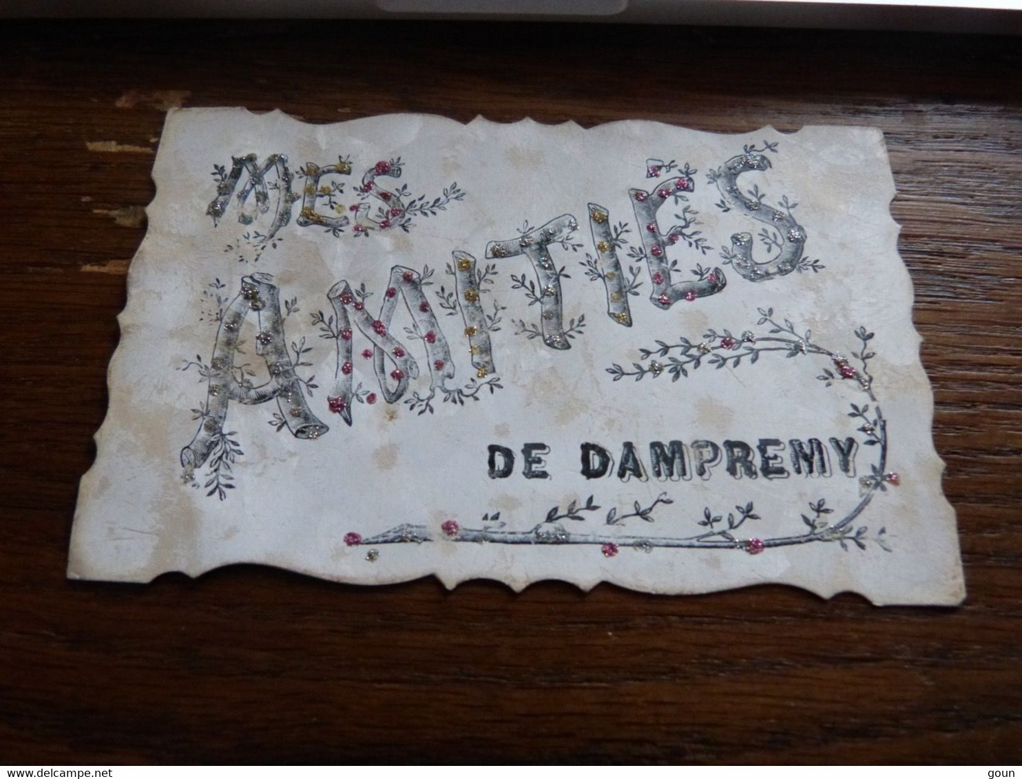 Cpa Mes Amitiés De Dampremy - Souvenir De...