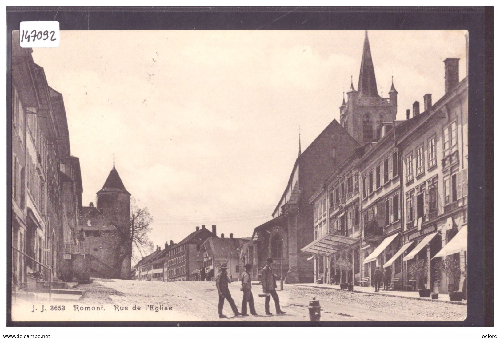 ROMONT - RUE DE L'EGLISE - TB - Romont