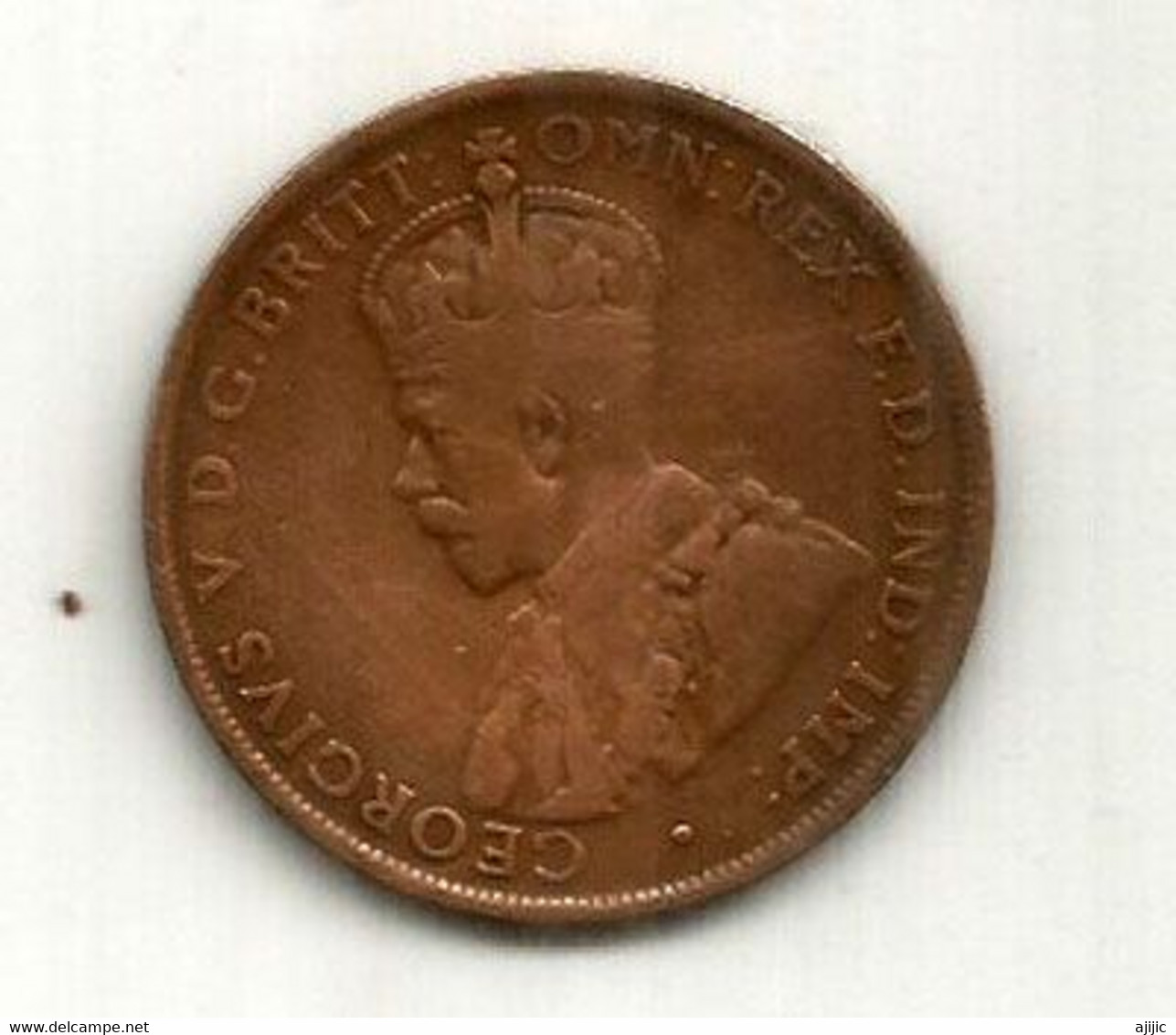 ONE PENNY  1922 (King Georges 5)  2 Pictures Front And Back - Penny