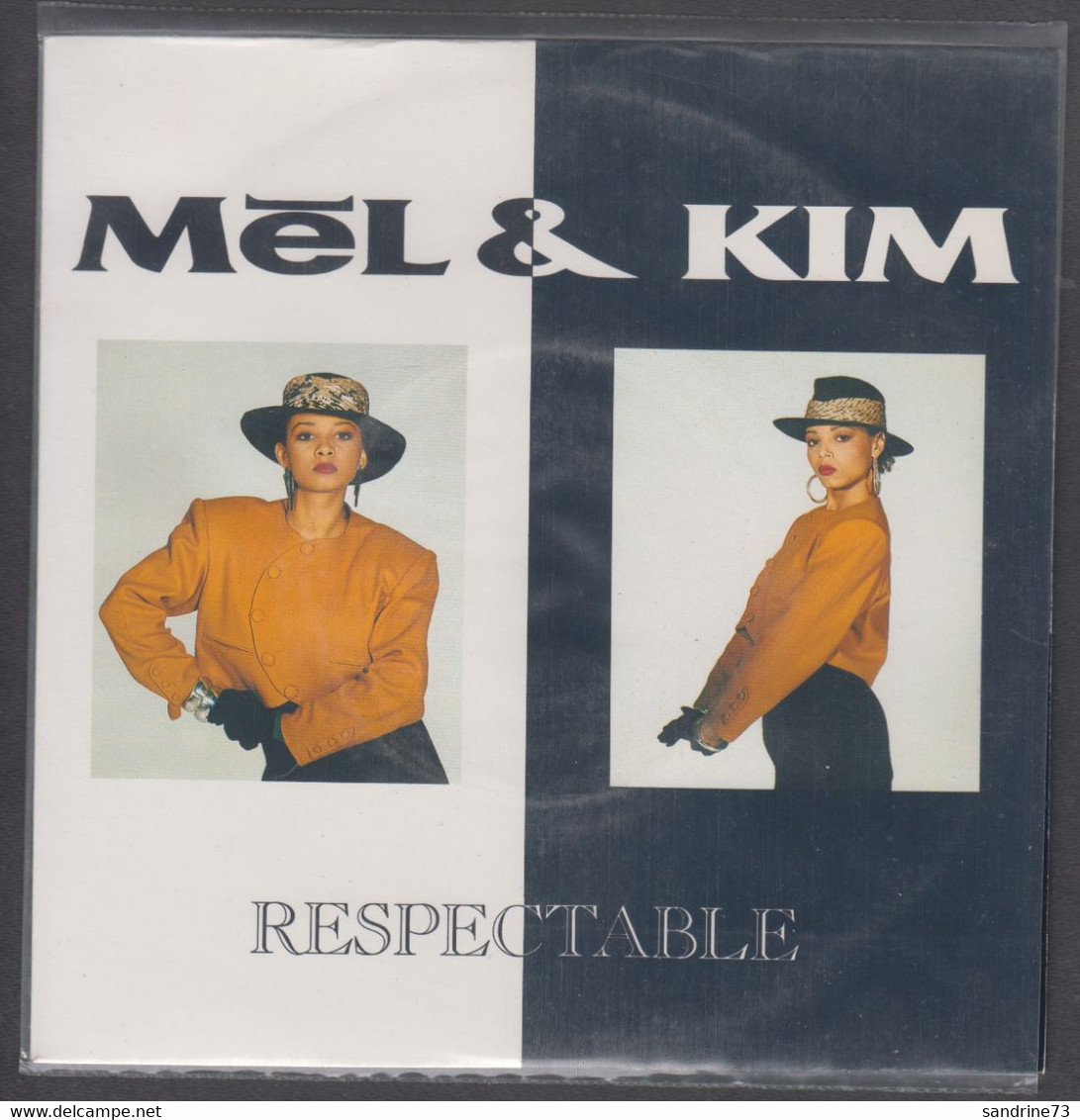 Disque Vinyle 45t - Respectable - Mel Et Kim - Dance, Techno En House