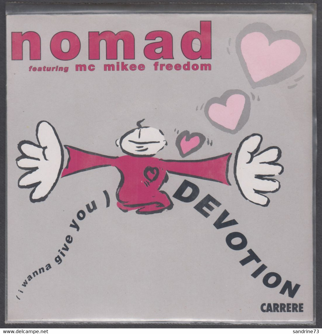 Disque Vinyle 45t - Nomad - I Wanna Give You - Devotion - Dance, Techno En House