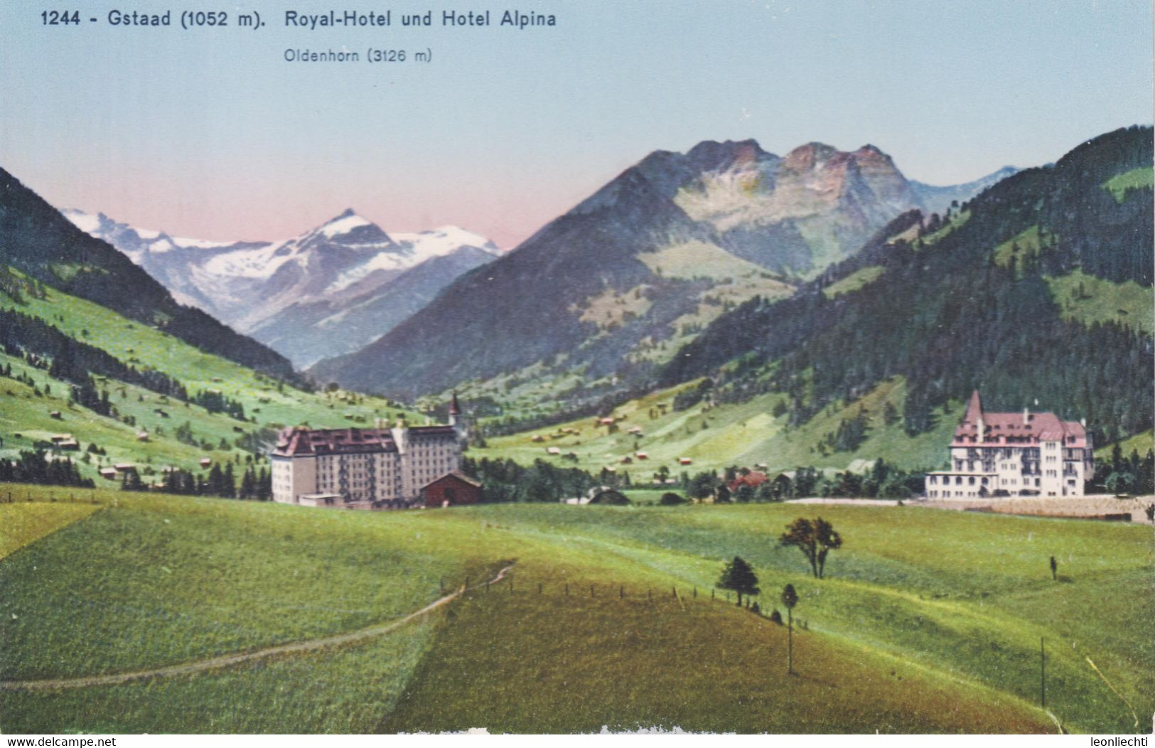 AK: Gstaad, Royal - Hotel Und Hotel Alpina - Hotels & Restaurants