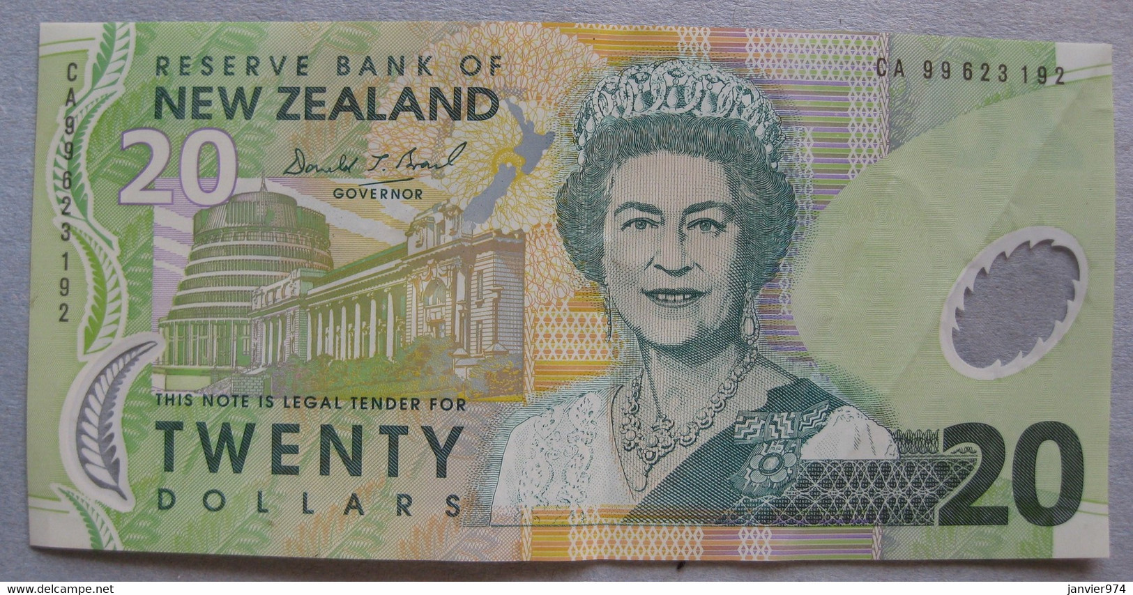 New Zealand . 20 Dollars 2004 – 2008, Superbe Billet - Nieuw-Zeeland