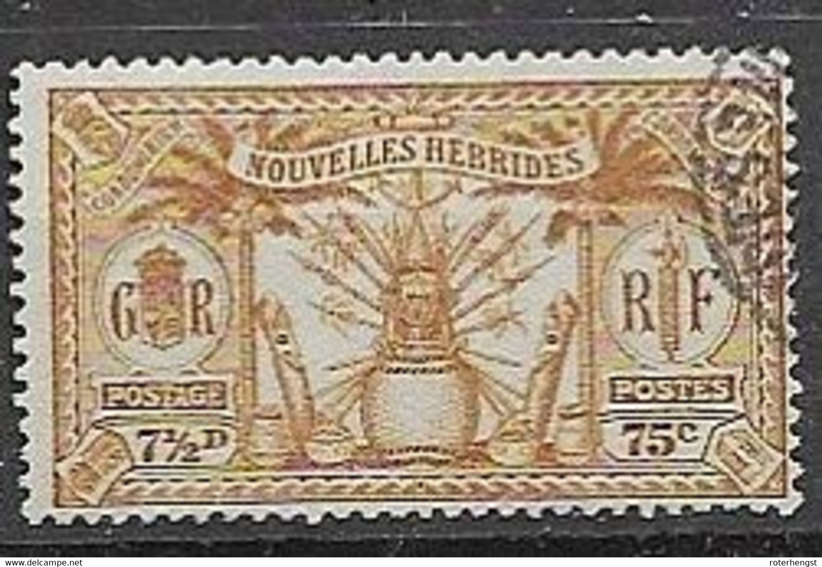 NH VFU 1925 14 Euros No Watermark - Used Stamps