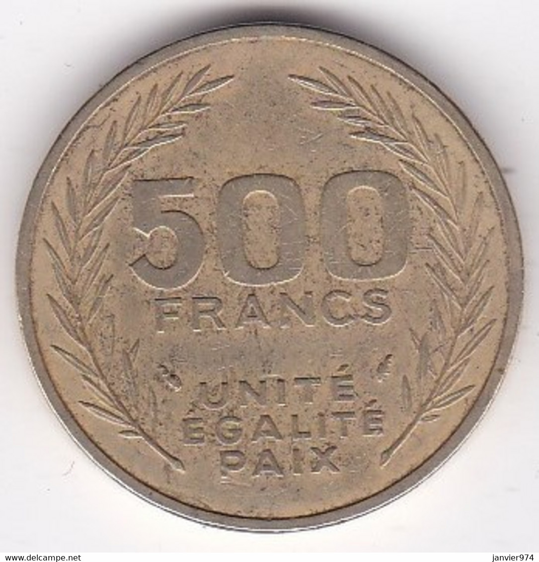 Djibouti 500 Francs 1991, Bronze-aluminium, KM# 27 - Dschibuti