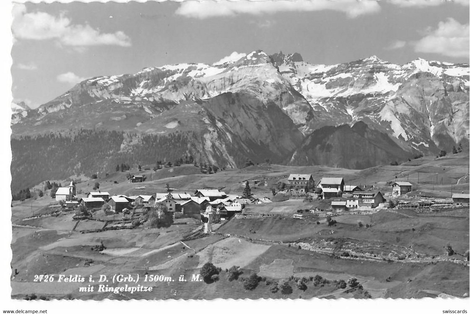 FELDIS: Sommeransicht 1955 - Feldis/Veulden