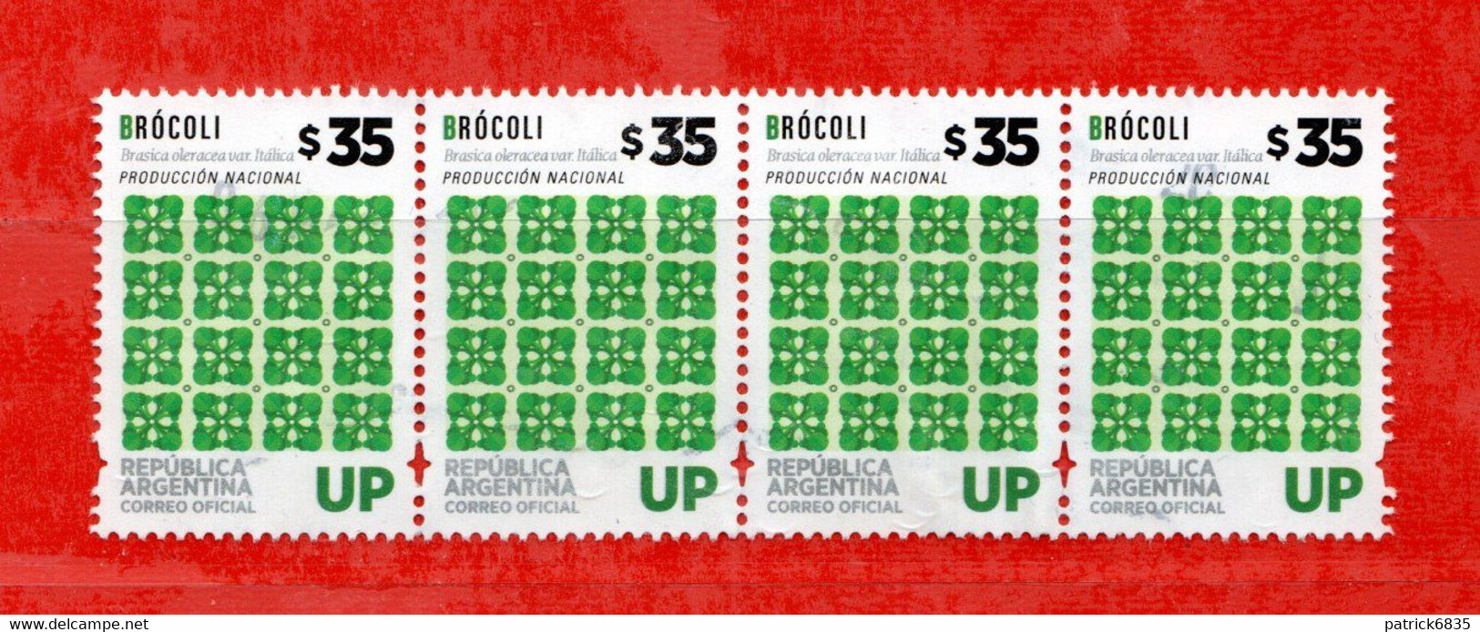 (L) Argentina ° 2016 - Produccion Nacional. BROCOLI.  Oblitérer. - Oblitérés