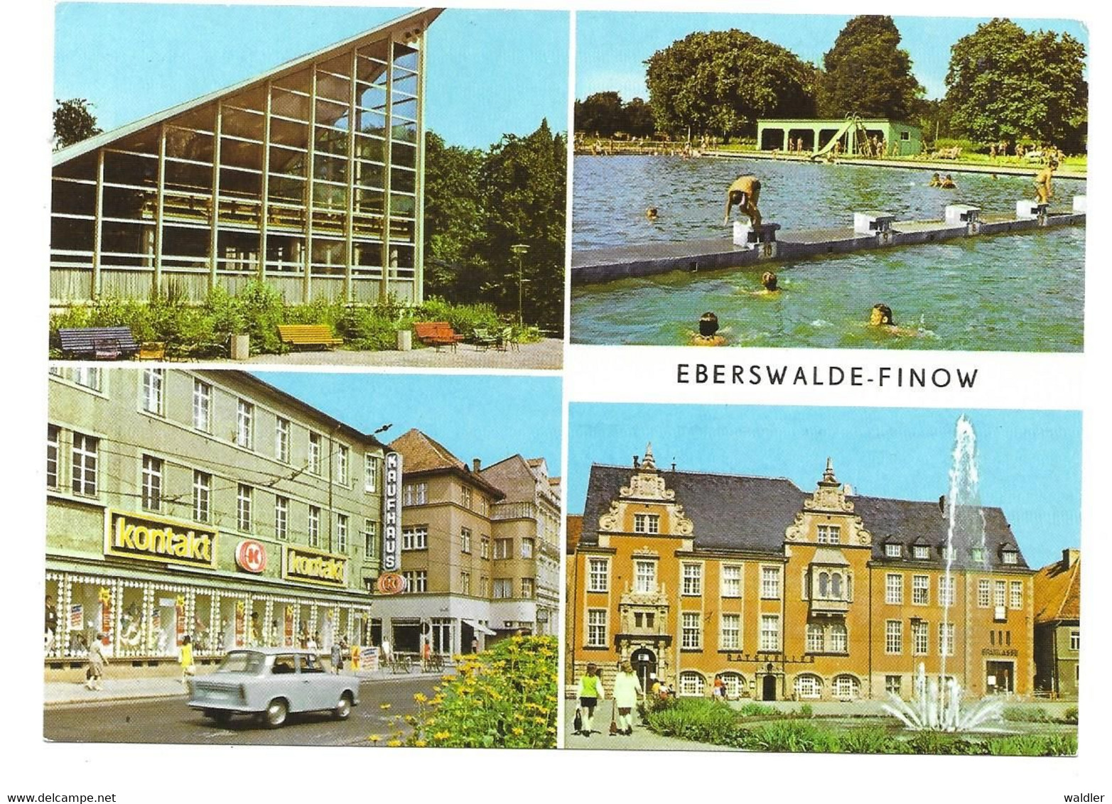 1300  EBERSWALDE - FINOW  1979 - Eberswalde