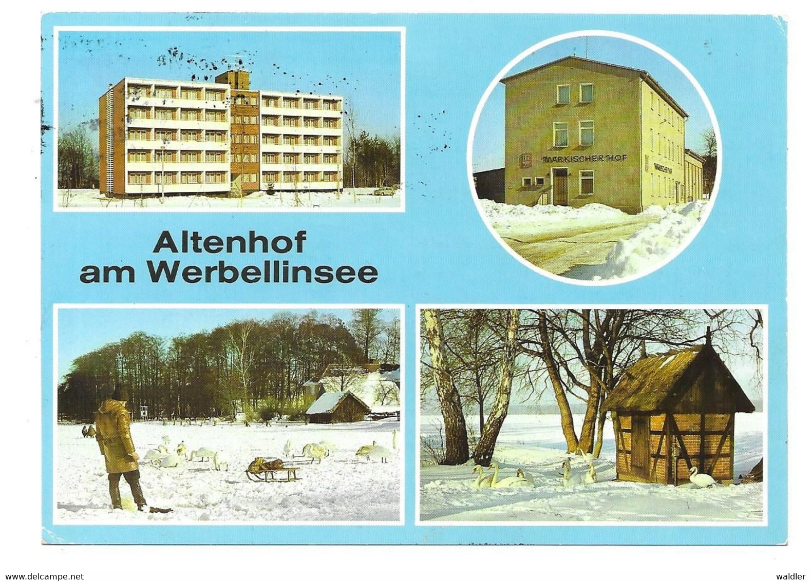 1301  ALTENHOF AM WERBELLINSEE  1985 - Eberswalde