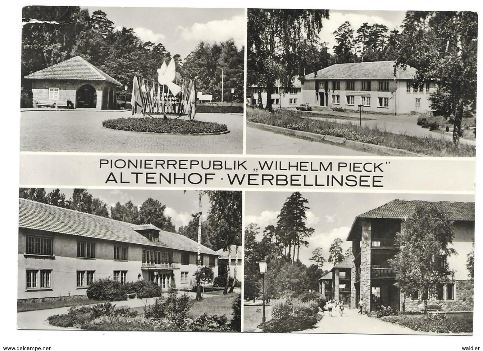 1301  ALTENHOF AM WERBELLINSEE, PIONIERREPUBLIK  1975 - Eberswalde