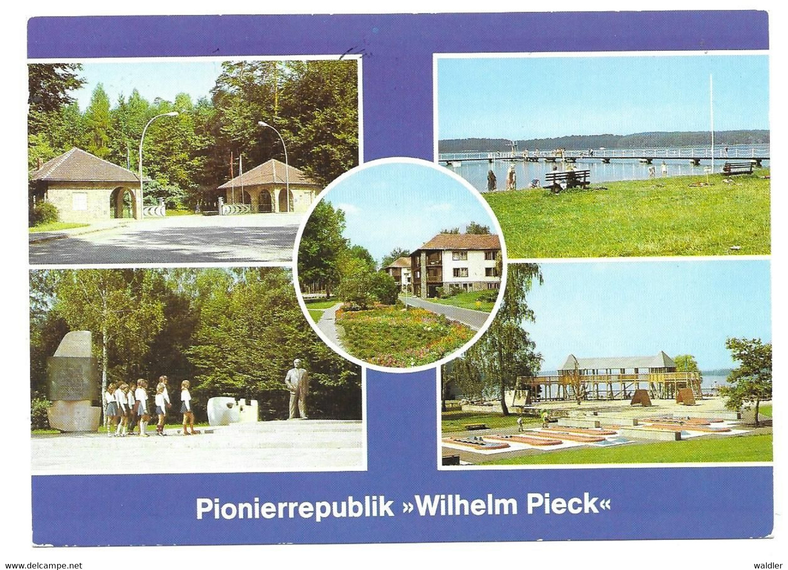 1301  ALTENHOF AM WERBELLINSEE, PIONIERREPUBLIK  1986 - Eberswalde