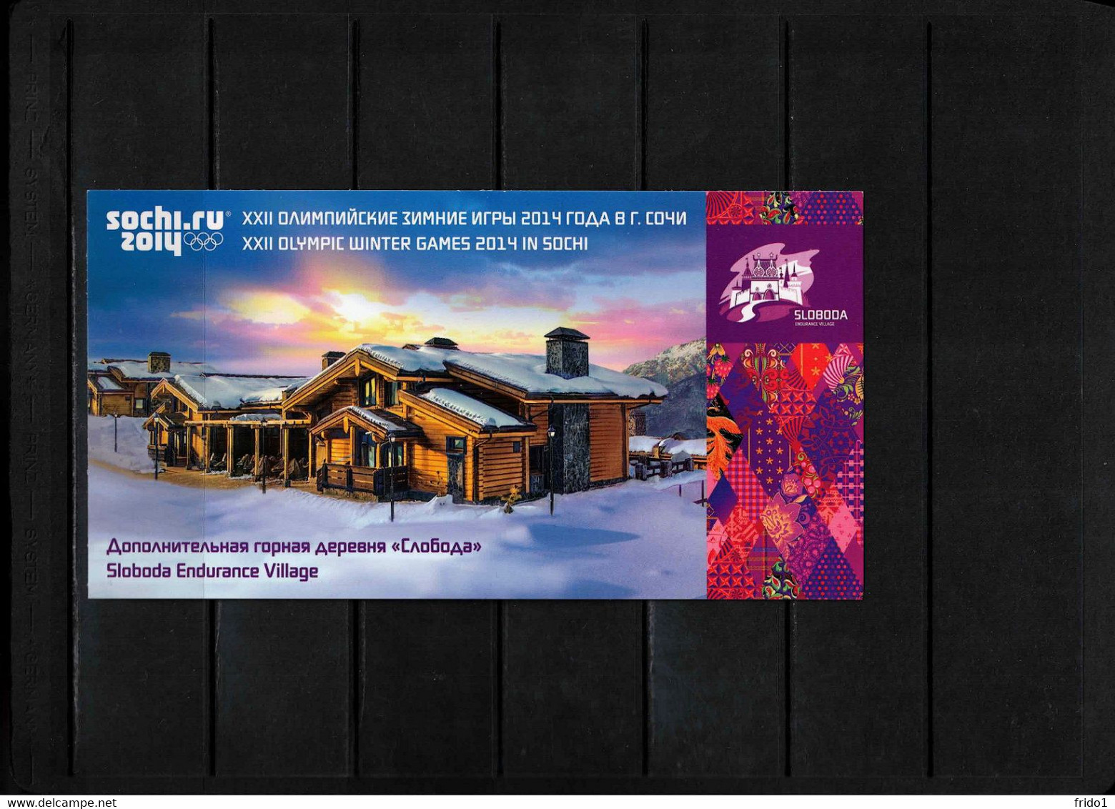 Russia 2014 Olympic Games Sochi Olympic Venues 5 Interesting Postal Stationery Postcards - Winter 2014: Sochi