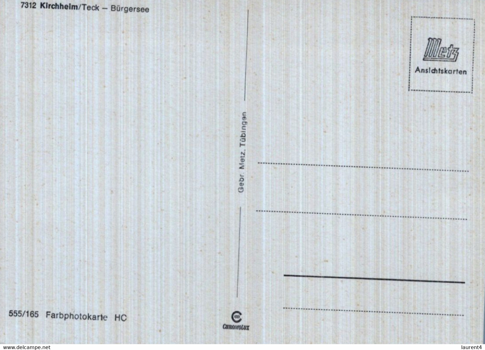 (3 L 53) Germany - Kircheim (lake / Water Reservoir) - Kirchheim