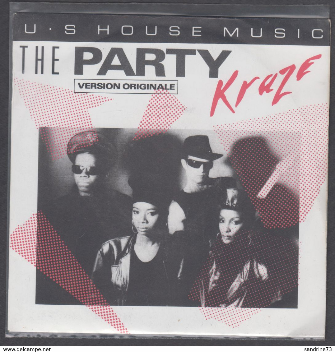 Disque Vinyle 45t - Kraze - The Party - Dance, Techno En House