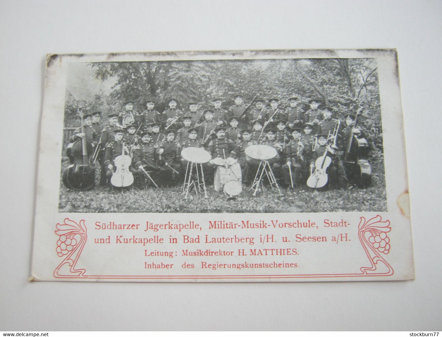 Bad Lauterberg , Harz , Jägerkapelle  , Schöne   Karte Um 1910 - Bad Lauterberg