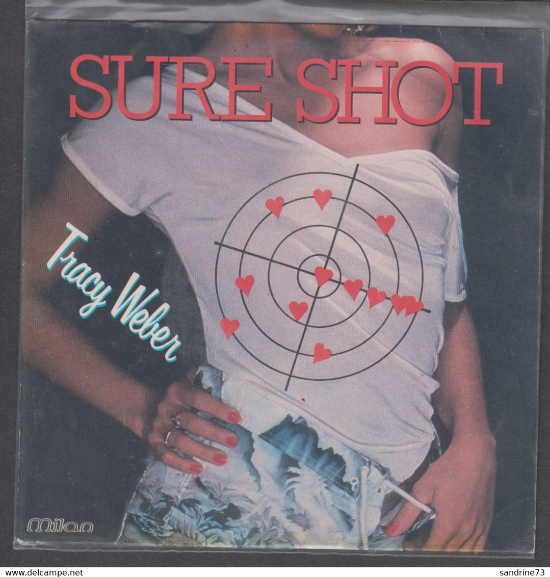 Disque Vinyle 45t - Tracy Weber - Sure Shot - Dance, Techno En House