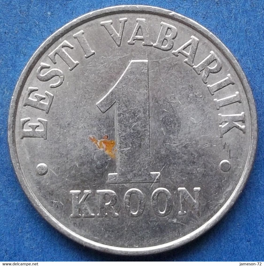 ESTONIA - 1 Kroon 1995 KM# 28 Republic Kroon Coinage (1991-2010) - Edelweiss Coins - Estonia