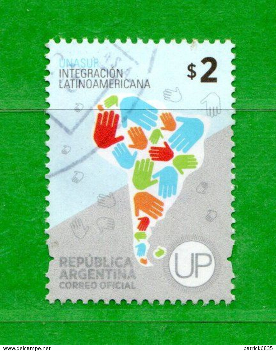 (Us.7) Argentina ° 2014 - Integracion LatinoAmericana.  Oblitérer. - Used Stamps