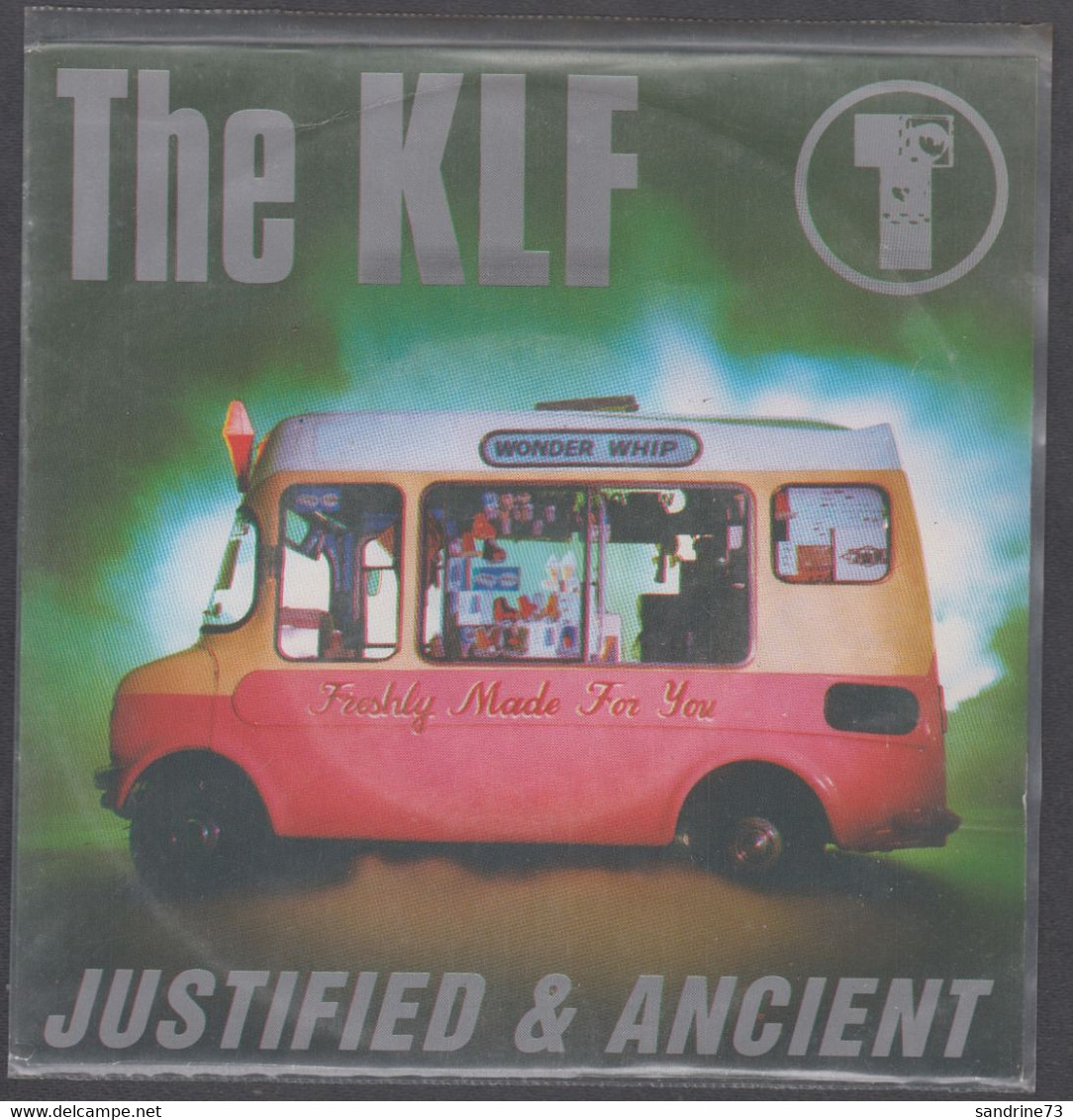 Disque Vinyle 45t - The KLF - Justified And Ancient - Dance, Techno En House