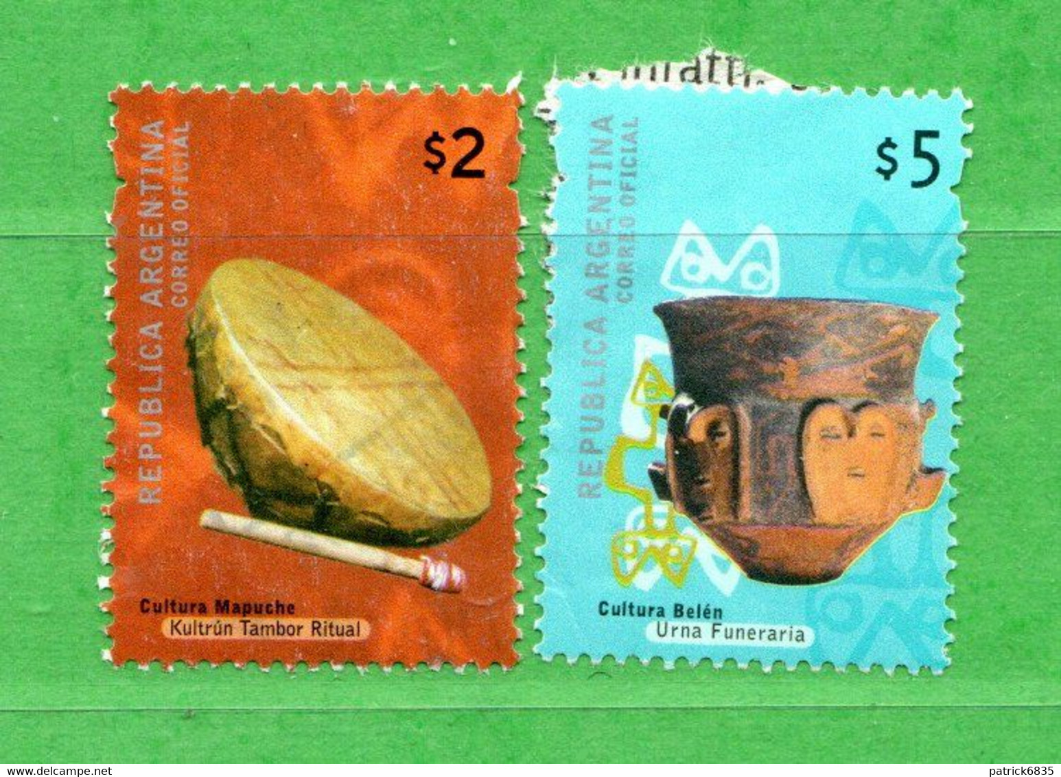 (Us.7) Argentina ° 2000 - Objets Traditionnels. Yv. 2204-2191.  Oblitérer. - Used Stamps