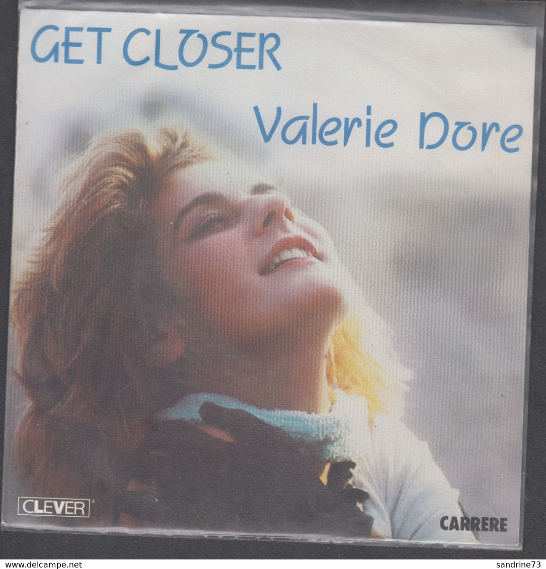 Disque Vinyle 45t - Valérie Dore - Get Closer - Dance, Techno En House