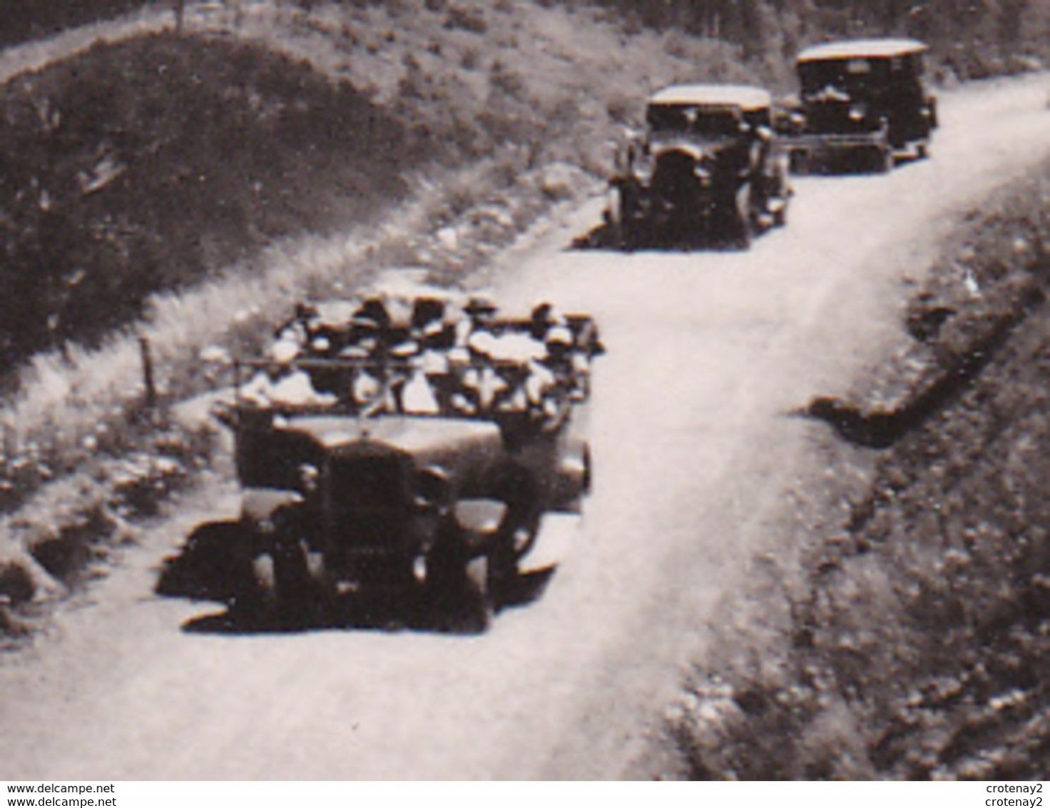 68 Route Des Crêtes Vers Le Grand Ballon VOIR ZOOM Camions Car Ou BUS Cabriolet Anciens édit Photomag Saint St Louis - Saint Louis