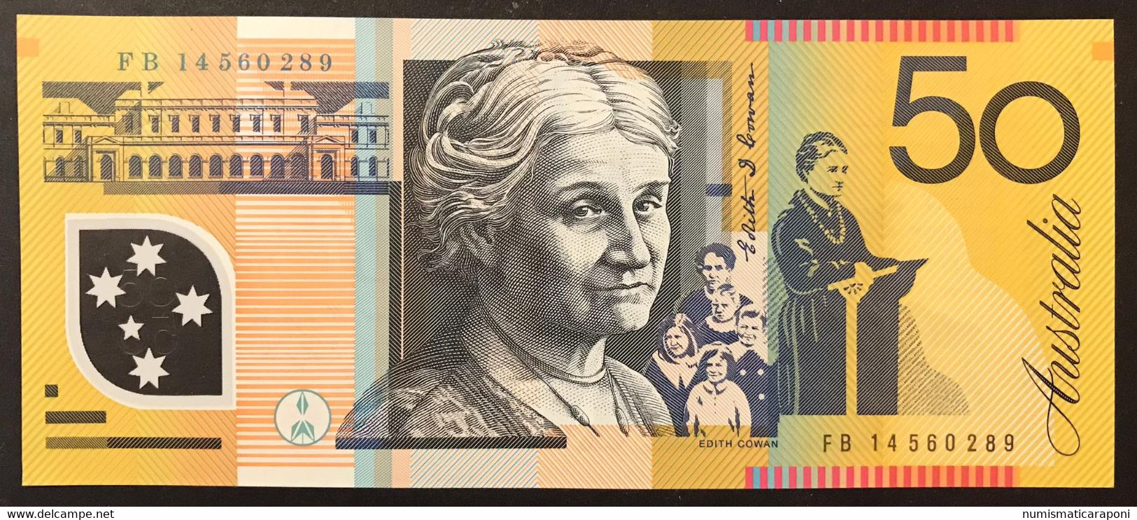 Australia 50 Dollars Polimer 1995 Unc- Lotto 4151 - 1992-2001 (billetes De Polímero)