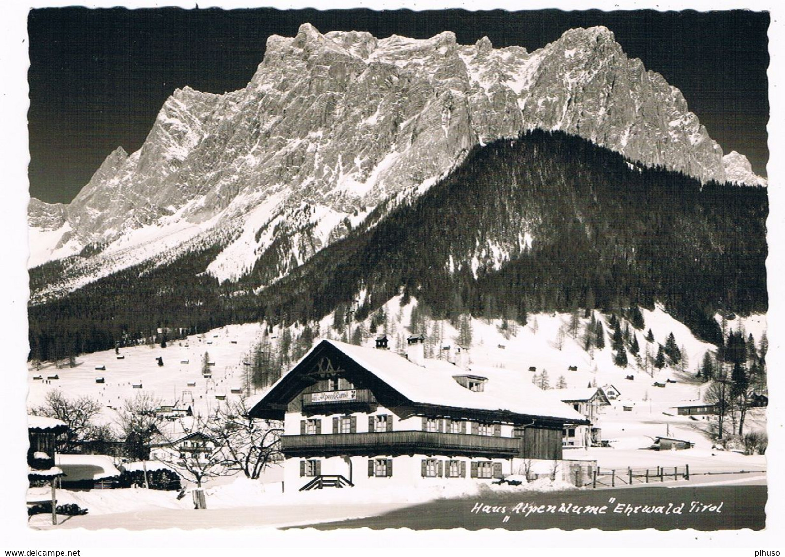 A-5632  EHRWALD : Haus Alpeblume - Ehrwald